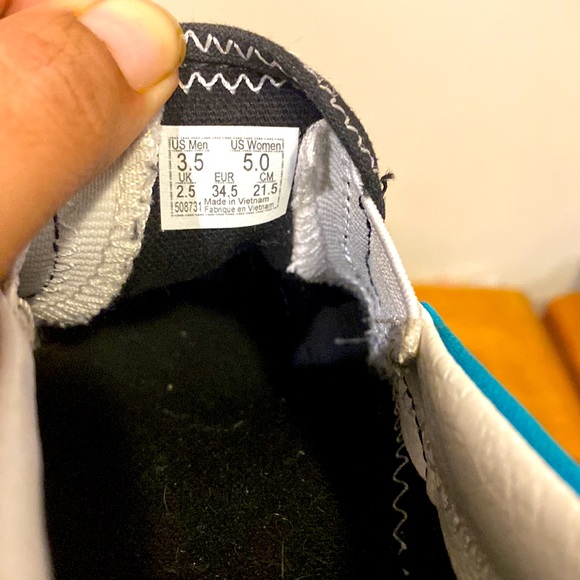 Vans Off the Wall Slip on Low Top Color Block Sneakers Mens 3.5 Womens 5 - Picture 6 of 11